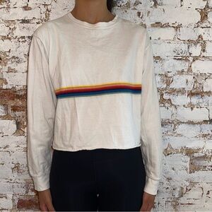 Brandy Melville rainbow shirt